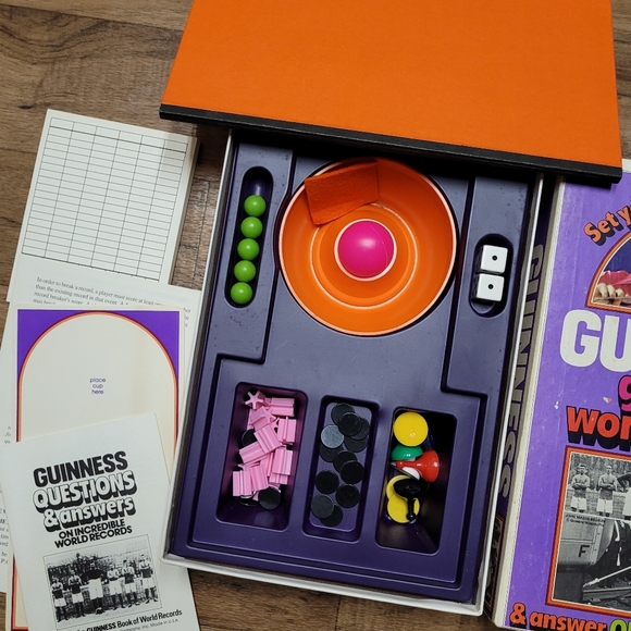 1975 Guinness Game of World Records Boardgame - Picture 2 of 4